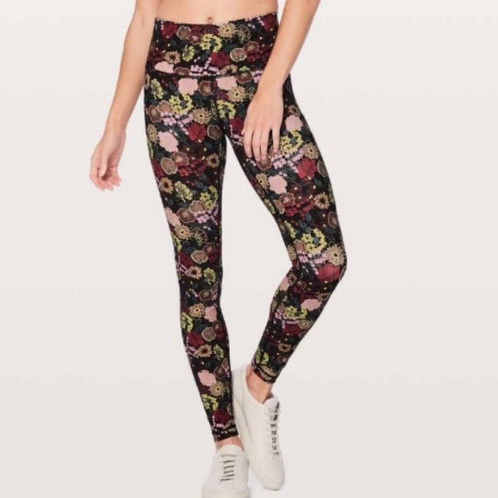 Lululemon Wunder Under Hi-Rise Tight Fluorolace